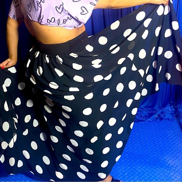 Banjara Polkadot Open Front Cover Up Kimono, NWOT - Picture 8 of 10